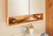 Badezimmerspiegelschrank >Riom< in Eiche Artisan - 60x75x22 (BxHxT)