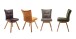 Drehstuhl >SION< (2er Set) in olive - 48x49x45(BxHxT)