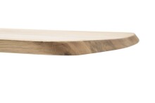 Esstisch >TRINIDAD< in Eichefarben/schwarzgrau - 200x77 (BxH)