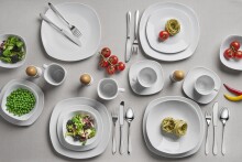 Kombiservice Geschirr-Set, Service Altea (32-tlg), 4 Personen, Porzellan, ideal für den täglichen Gebrauch