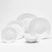 Kombiservice Geschirr-Set, Service Altea (32-tlg), 4 Personen, Porzellan, ideal für den täglichen Gebrauch
