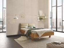 TJARK Modernes Massivholzbett 140x200 - Komfortables...