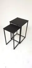 Beistelltisch >1080< in Schwarz, Aluminium -...