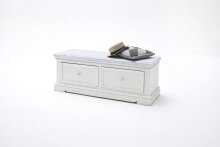 Sitzbank >OPUS< in weiß/ withe sanded,...