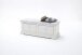 Sitzbank >OPUS< in weiß/ withe sanded, Recycle-Kiefer massiv - 120x40x45 (BxHxT)