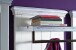 Garderobe >OPUS< in weiß/ withe sanded - 59x145x30 (BxHxT)