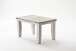 Esstisch >OPUS< in weiß/ withe sanded - 140x79x90 (BxHxT)