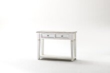 Anrichte >OPUS< in weiß, withe sanded -...