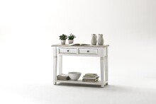 Anrichte >OPUS< in weiß, withe sanded -...