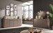 Sideboard >Fiola< in Bronzo / Mercure Holzstruktur Nachbildung
