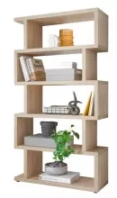 Regal >Benny< in Sonoma/Eiche, Wabenplatten -...