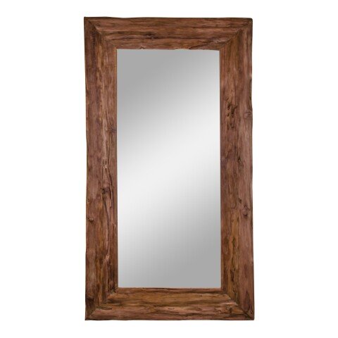 Spiegel >Granado< in Natur, Teak - 101x180cm (BxH)