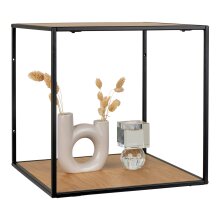 Wandregal >Vita< in Natur, Melamin - 36x36x36cm...