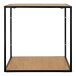 Wandregal >Vita< in Natur, Melamin - 36x36x36cm (BxHxT)