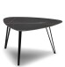 Couchtisch >Liv< in schwarz / Keramik dunkel - 83x45x68 (BxHxT)