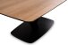 Couchtisch >Toronto< in Wildeiche / schwarz - 120x44x70 (BxHxT)