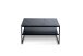 Couchtisch >Medina< in schwarz / Keramik dunkel - 75x38x75 (BxHxT)