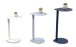 Beistelltisch >Fly< in weiß, Metall - 34x46x32cm (BxHxT)