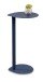 Beistelltisch >Fly< in dunkelblau, Metall - 34x62x32cm (BxHxT)