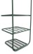 Wandgarderobe >Nizza< in mintgrün, Metall - 48x183x42cm (BxHxT)
