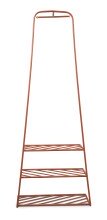 Wandgarderobe >Nizza< in rost, Metall - 70x183x38cm (BxHxT)
