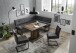 Freischwinger >Laila-I< in Vintage Anthrazit - 43x91x65 (BxHxT)