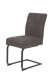 Freischwinger >Laila-I< in Vintage Anthrazit - 43x91x65 (BxHxT)