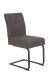Freischwinger >Laila-I< in Vintage Anthrazit - 43x91x65 (BxHxT)