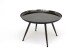 Beistelltisch >2094-14< in Anthrazit, Stahl Aluminium - 38cm (H)