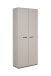 Schuhschrank >Lugo< in samt - 74x181,5x34cm (BxHxT)