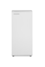 Schuhschrank >Satos< in weiß - 50x105x34cm (BxHxT)