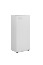 Schuhschrank >Satos< in weiß - 50x105x34cm (BxHxT)