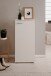 Schuhschrank >Satos< in weiß - 50x105x34cm (BxHxT)