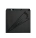 Schirmständer >22568< in schwarz, Metall - 50x48x16cm (BxHxT)