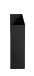 Schirmständer >22568< in schwarz, Metall - 50x48x16cm (BxHxT)