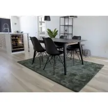 Schalenstuhl >Oslo< (2er-Set) in Schwarz,...