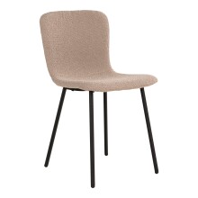 Polsterstuhl >Halden< (2er-Set) in Beige, Stoff -...