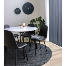 Polsterstuhl >Stockholm< (2er-Set) in Schwarz -...