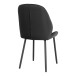 Polsterstuhl >MonteCarlo< (2er-Set) in Schwarz - 47x91x59,5 (BxHxT)