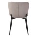 Polsterstuhl >Maceda< (2er-Set) in Beige, Stoff - 48x83x59cm (BxHxT)