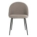 Polsterstuhl >Geneve< (2er-Set) in Grau-braun, Stoff - 51x78x52cm (BxHxT)
