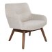 Relaxsessel >London< in Beige, Stoff - 63x73x65cm (BxHxT)