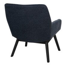 Relaxsessel >London< in Grau, Stoff - 63x73x65cm (BxHxT)
