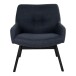 Relaxsessel >London< in Grau, Stoff - 63x73x65cm (BxHxT)