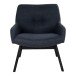 Relaxsessel >London< in Grau, Stoff - 63x73x65cm (BxHxT)