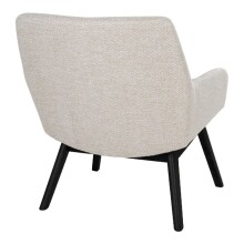 Relaxsessel >London< in Beige, Stoff - 63x73x65cm (BxHxT)