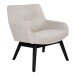 Relaxsessel >London< in Beige, Stoff - 63x73x65cm (BxHxT)