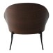 Relaxsessel >Canelas< in Hellgrau / Dunkelbraun, Stoff - 77,4x81,8x71,8 (BxHxT)