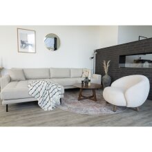 Relaxsessel >Savona< in Weiss, Stoff - 76x68x80cm (BxHxT)