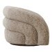 Relaxsessel >Valleta< in Natur, Stoff - 83x70x93cm (BxHxT)